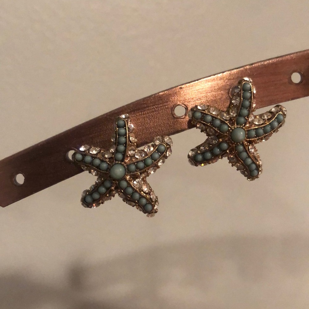 Starfish earrings